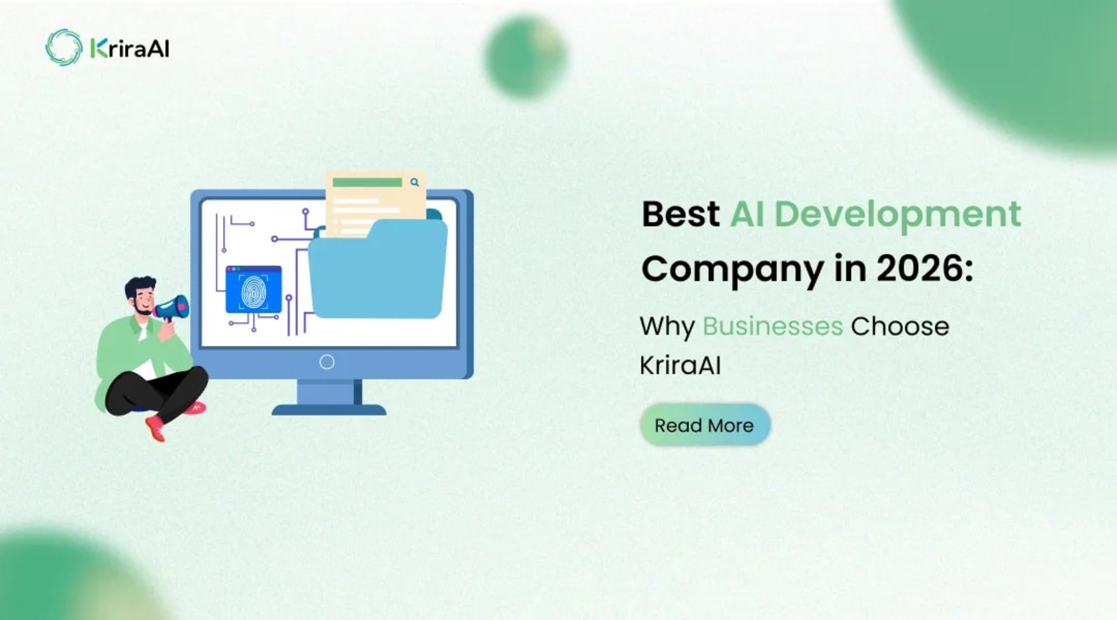 Best AI Development Company in 2026: Why Businesses Choose KriraAI