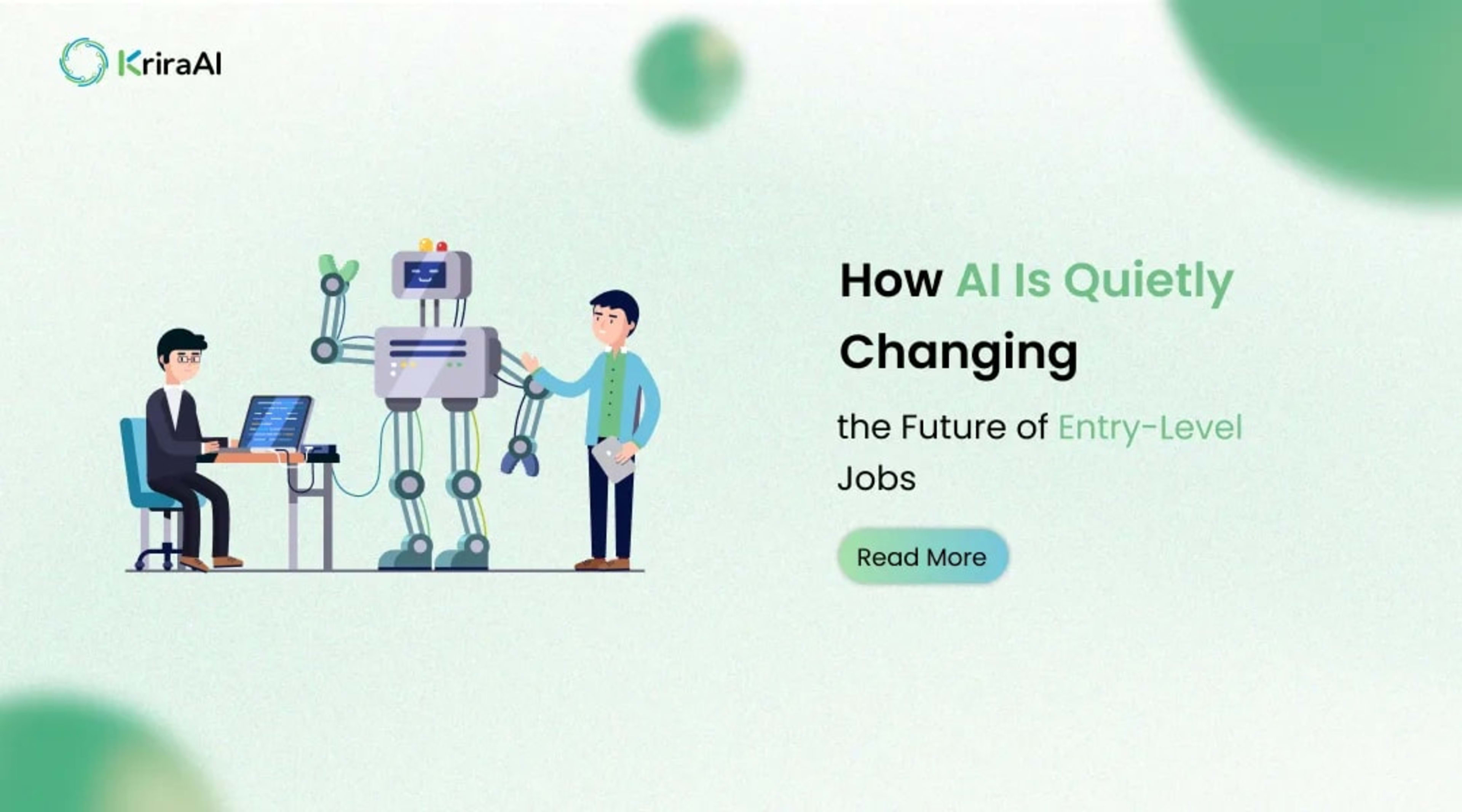 How AI Is Quietly Changing the Future of Entry-Level Jobs