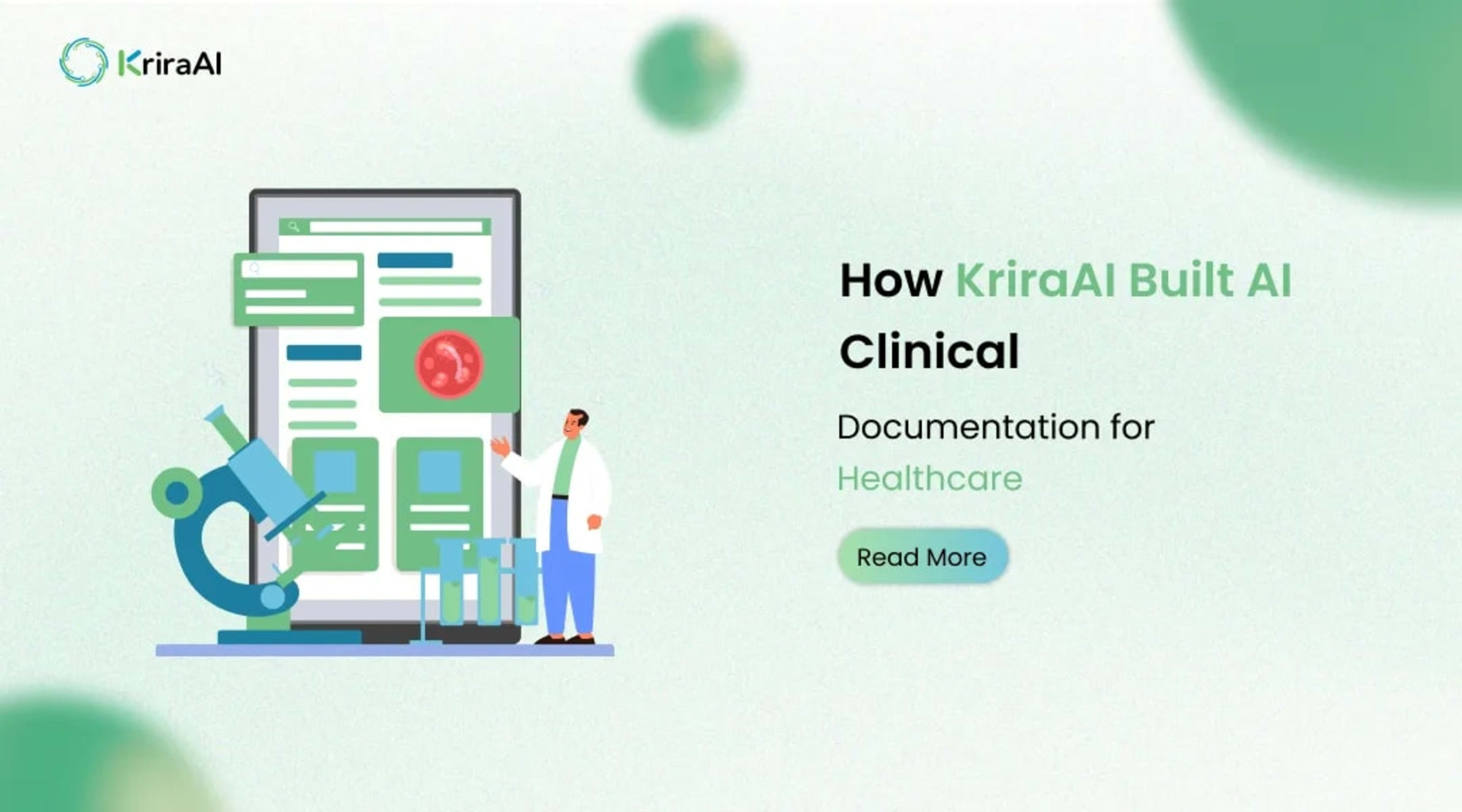 How KriraAI Built AI Clinical Documentation for Healthcar
