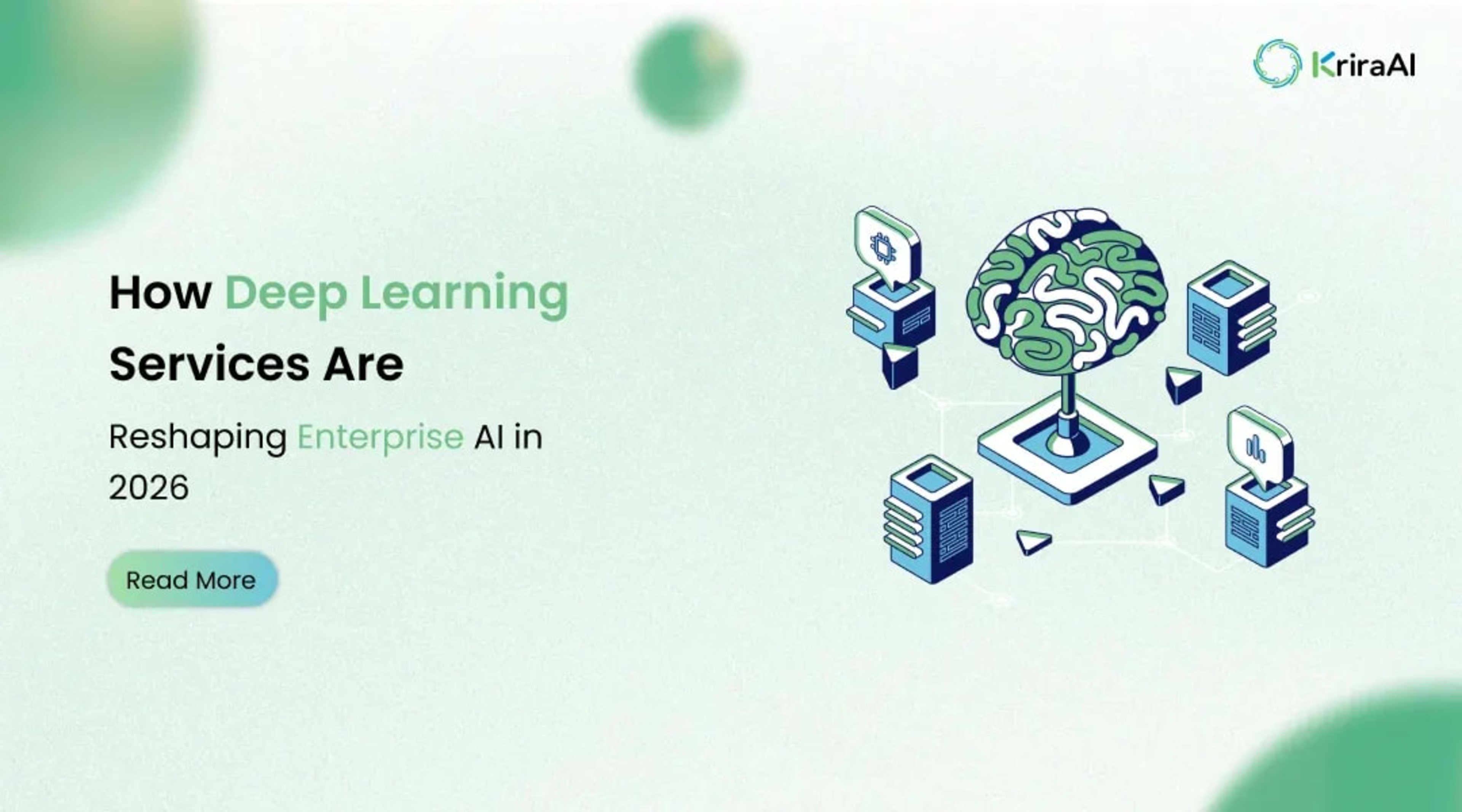 How Deep Learning Services Are Reshaping Enterprise AI in 2026