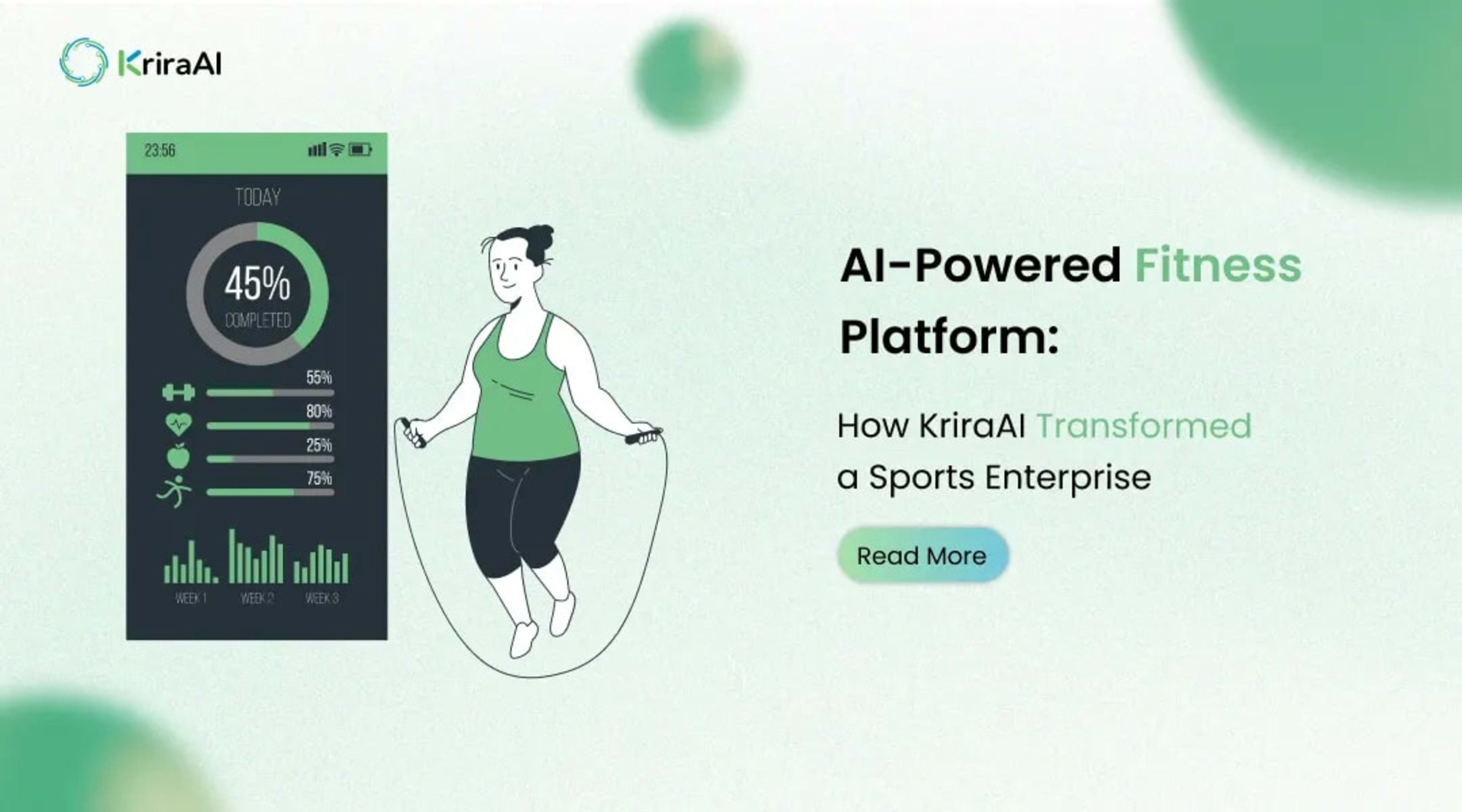 AI-Powered Fitness Platform: How KriraAI Transformed a Sports Enterprise