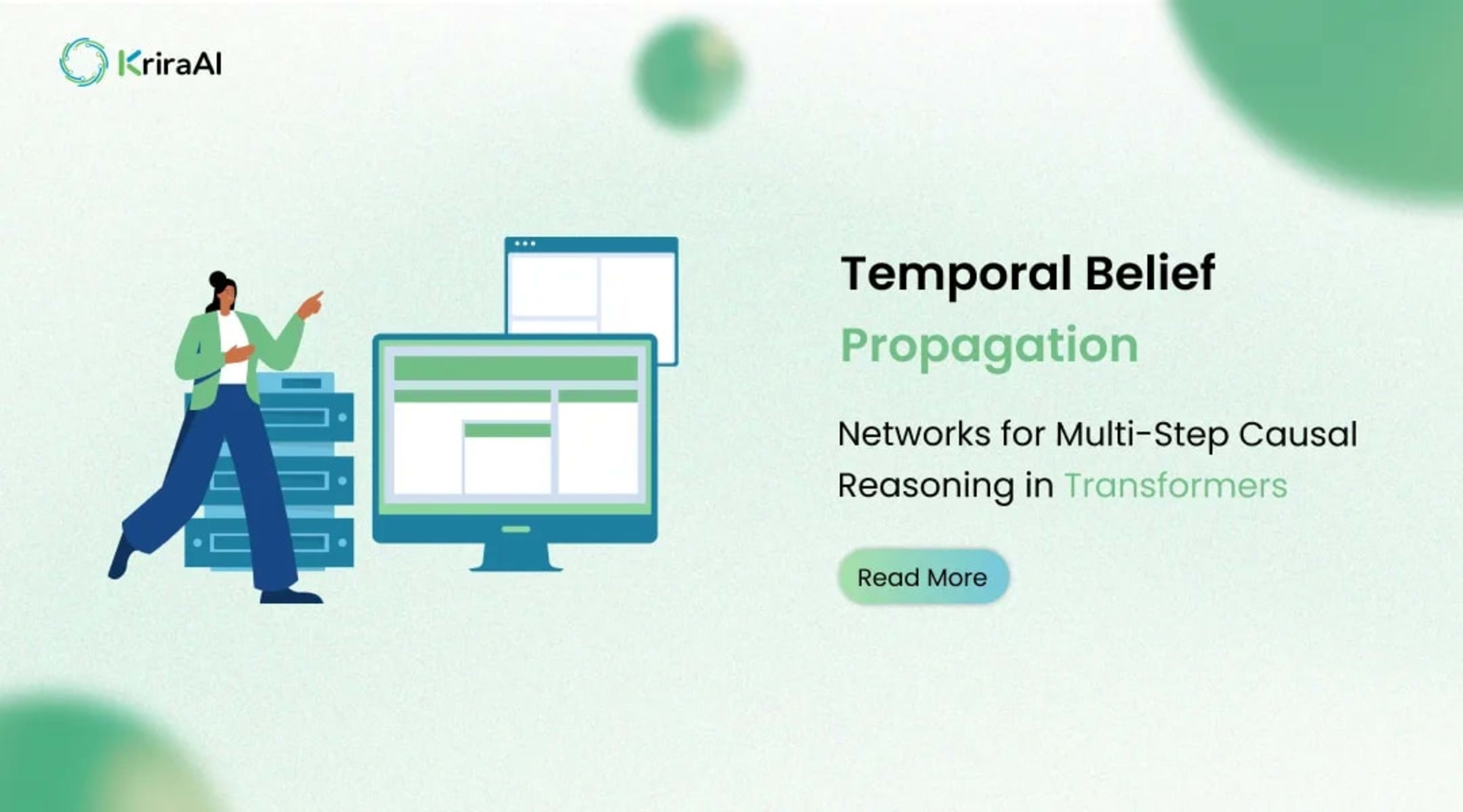 Temporal Belief Propagation Networks for Multi-Step Causal Reasoning in Transformers