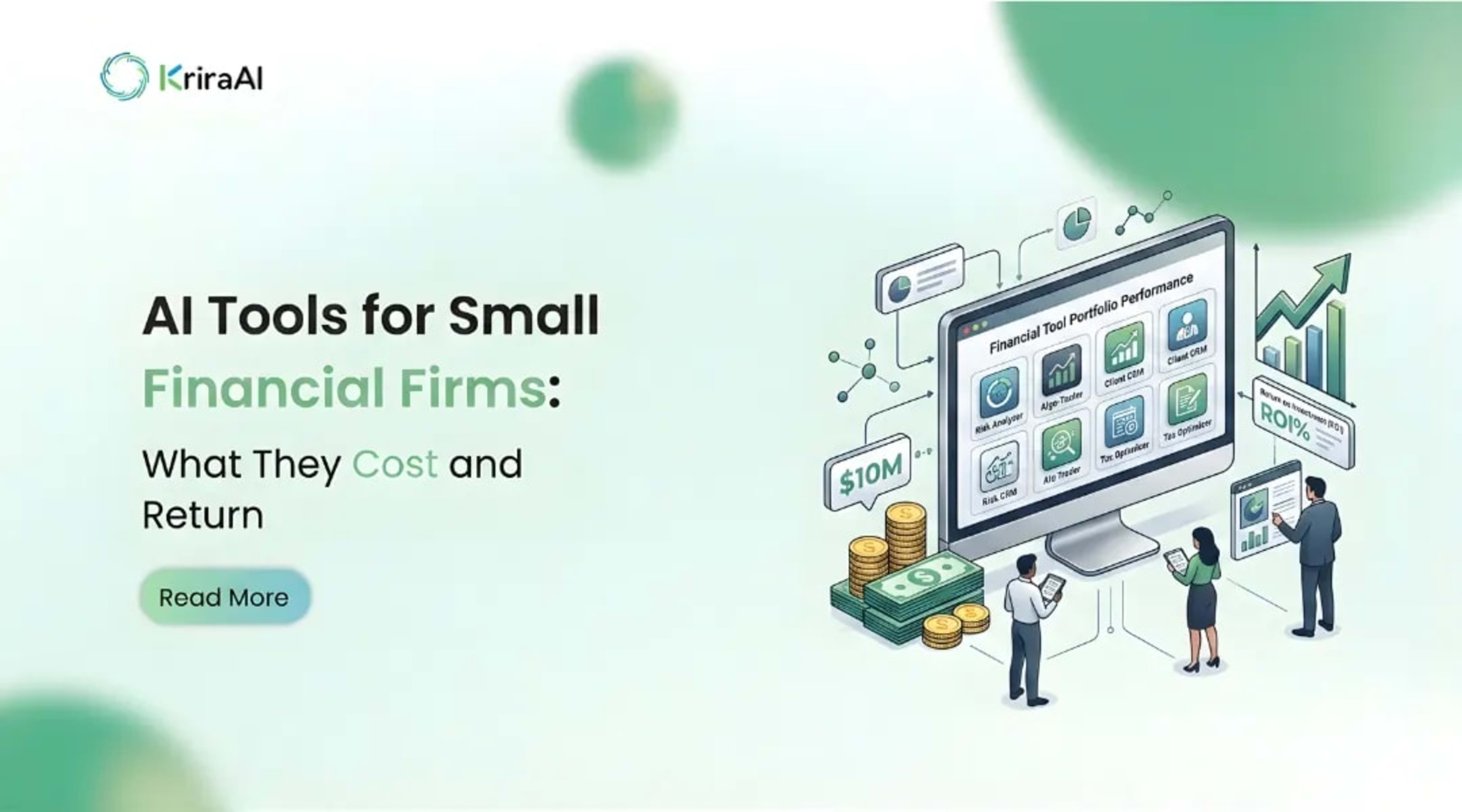  AI Tools for Small Financial Firms: What They Cost and Return 