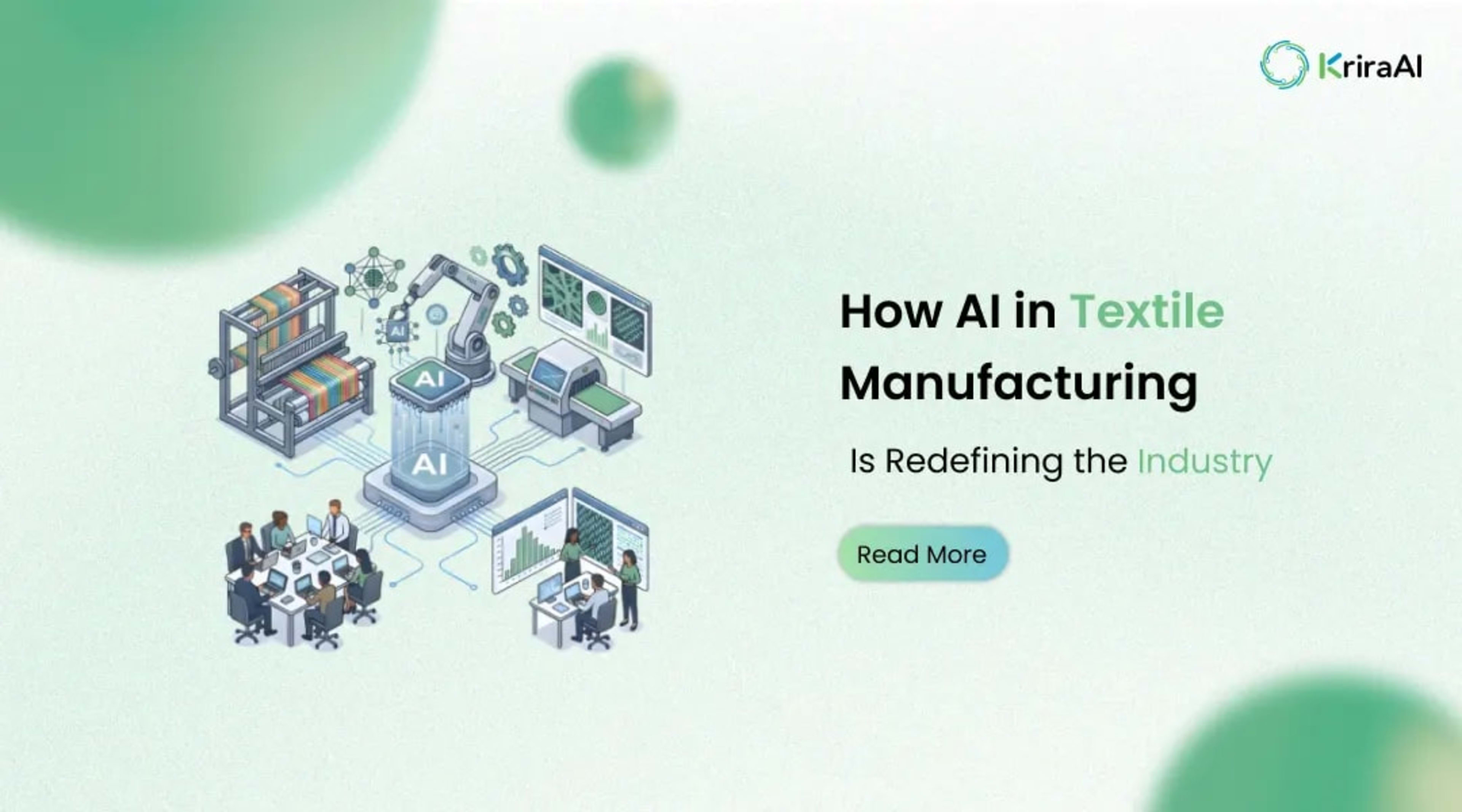 How AI in Textile Manufacturing Is Redefining the Industry