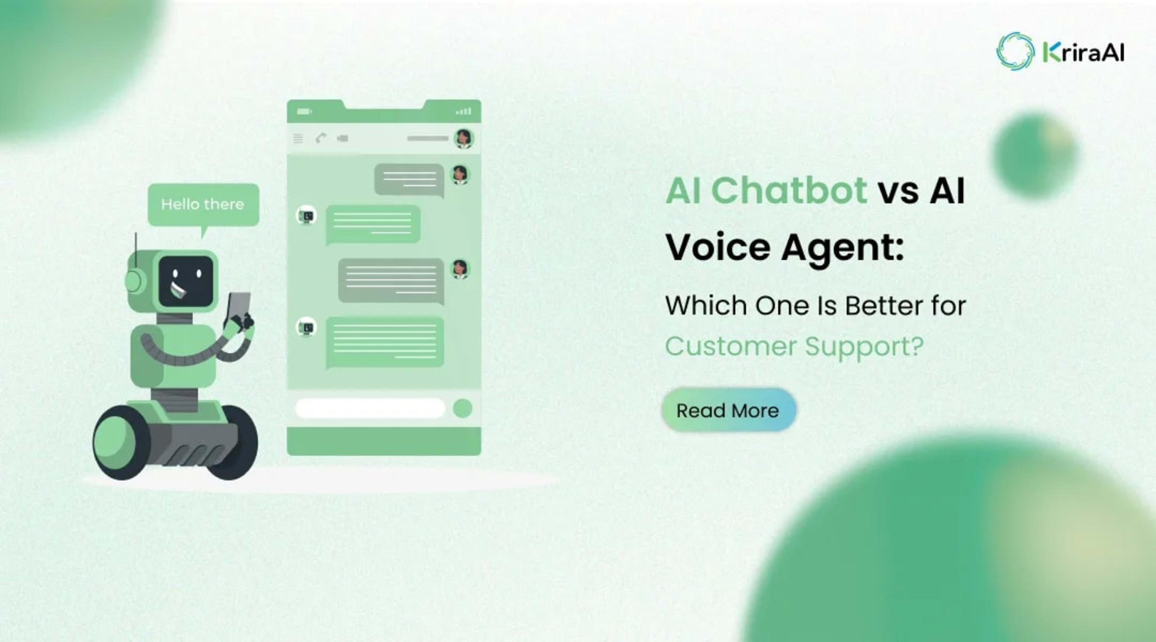 AI Chatbot vs AI Voice Agent: Which One Is Better for Customer Support?