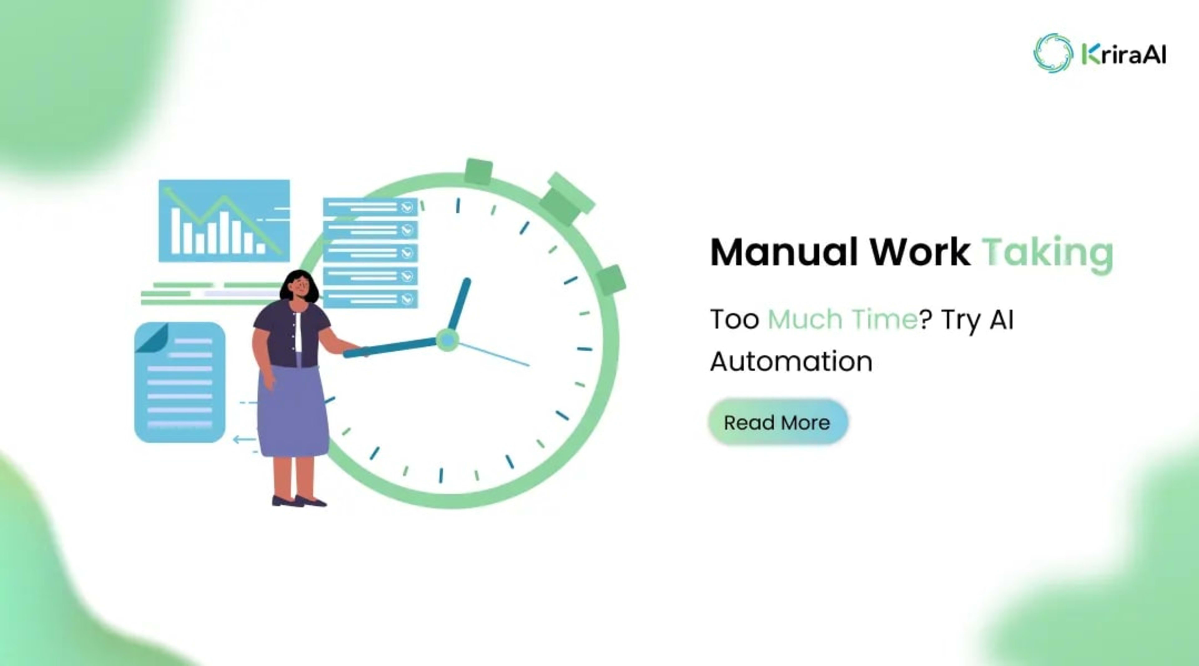 Manual Work Taking Too Much Time? Try AI Automation
