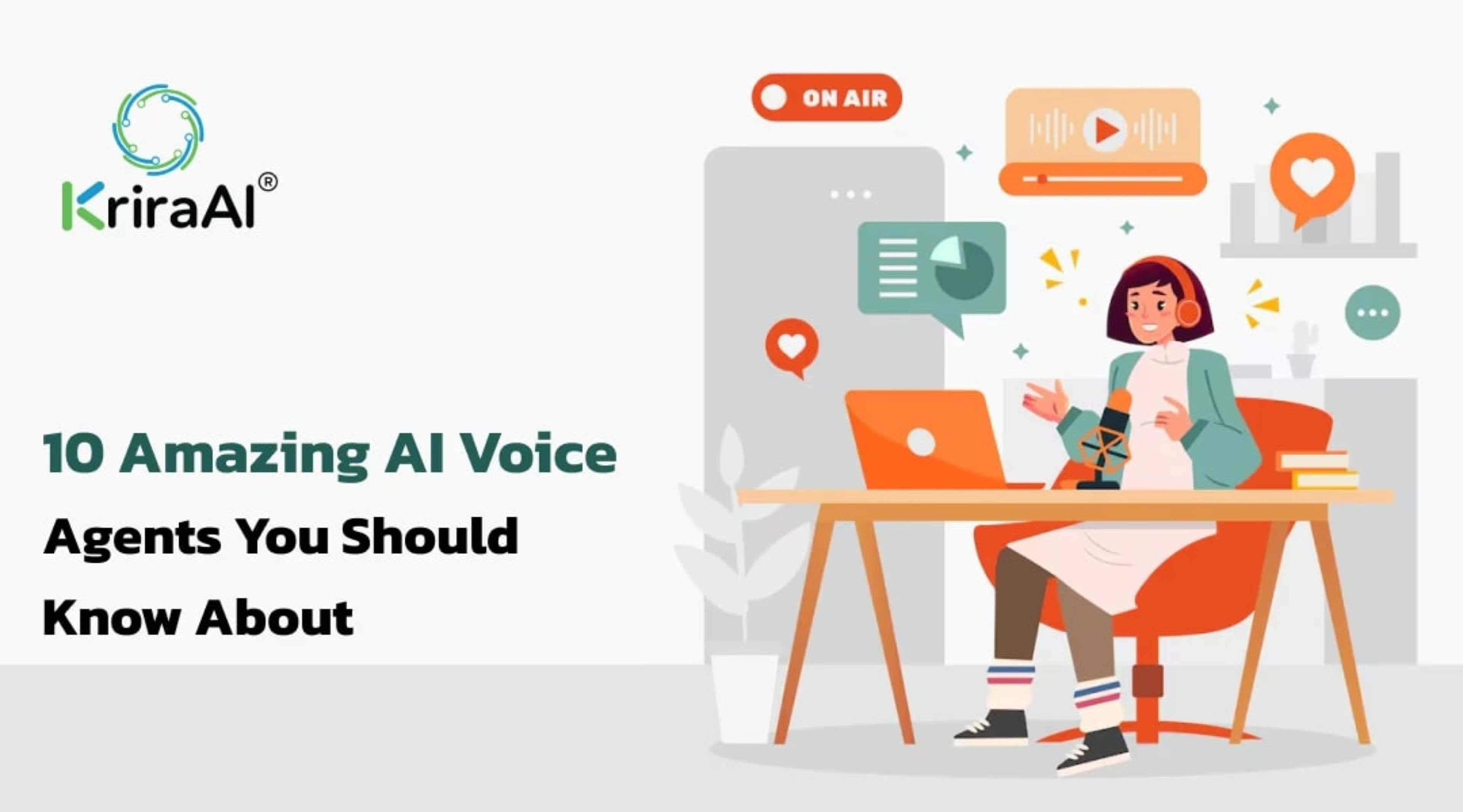 10 Amazing AI Voice Agents You Should Know About