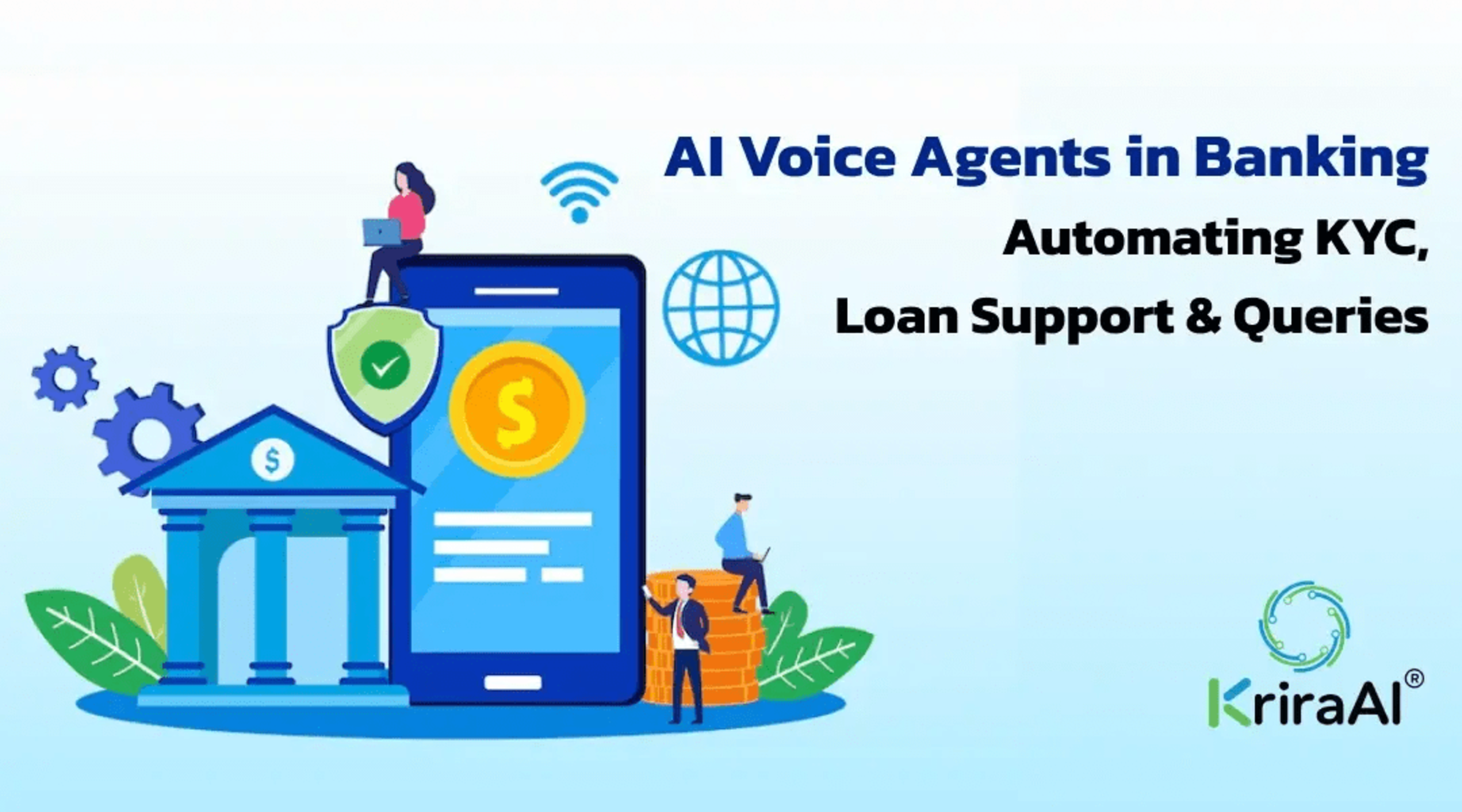 AI Voice Agents in Banking: Automating KYC, Loan Support & Queries