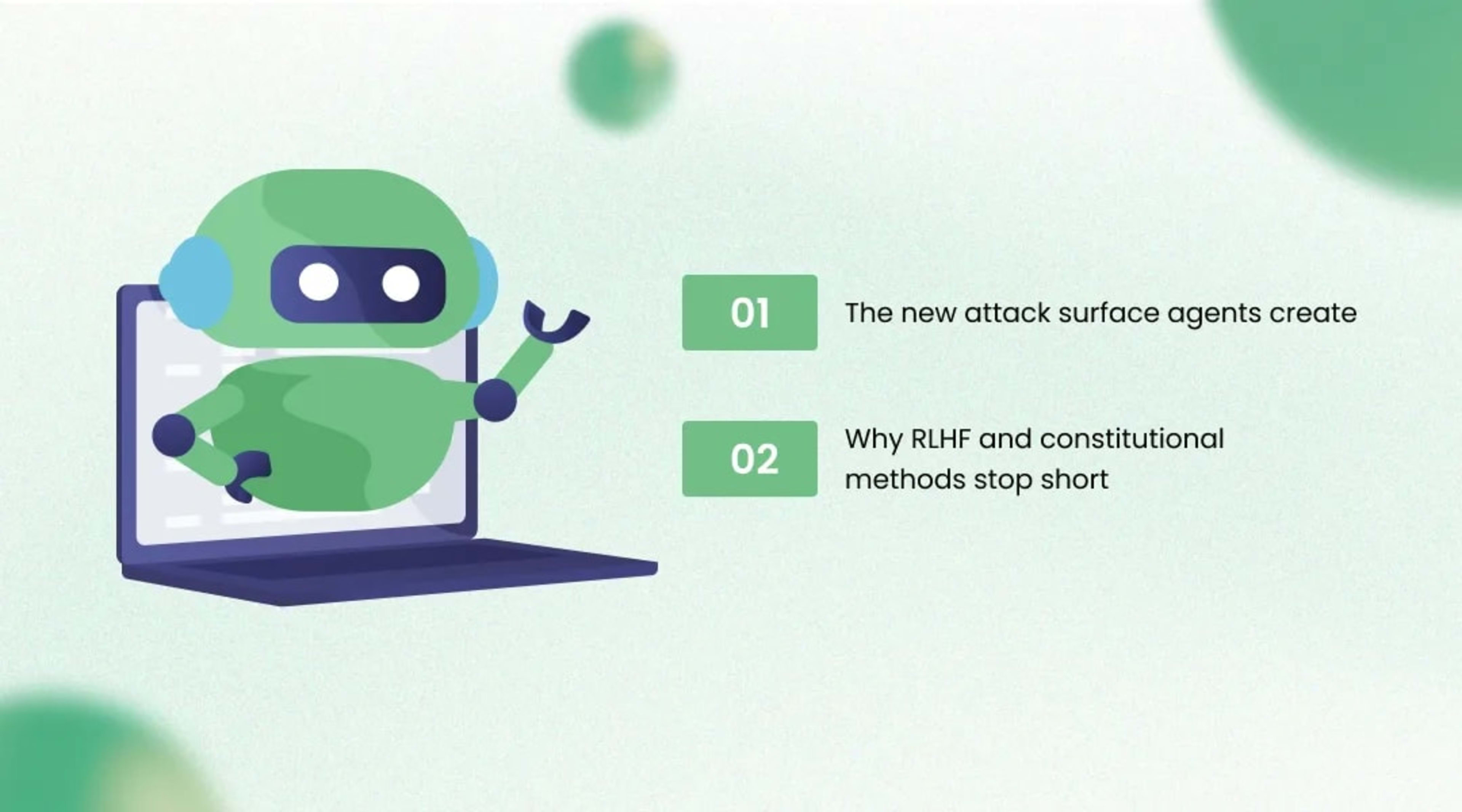 Why Agentic AI Security Cannot Rely on Alignment Alone