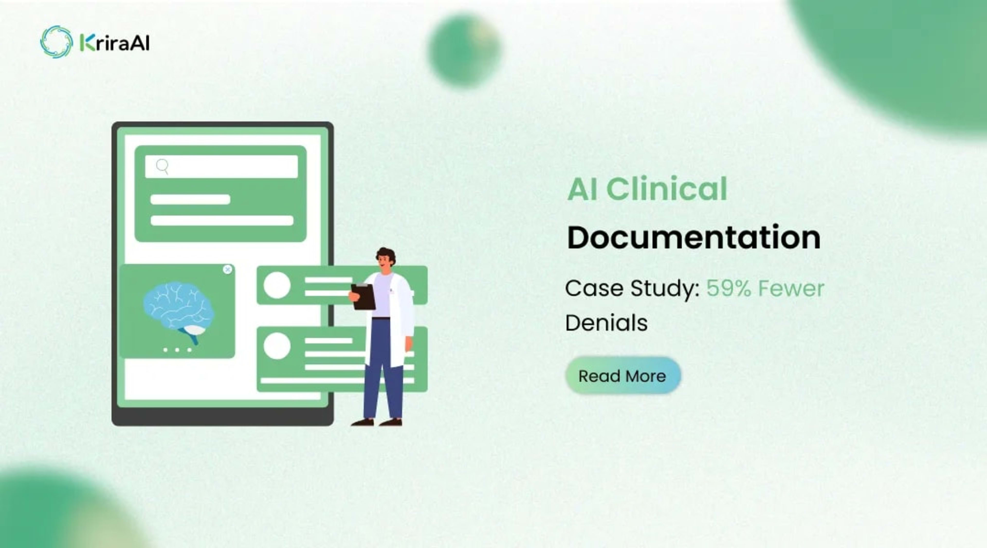 AI Clinical Documentation Case Study: 59% Fewer Denials