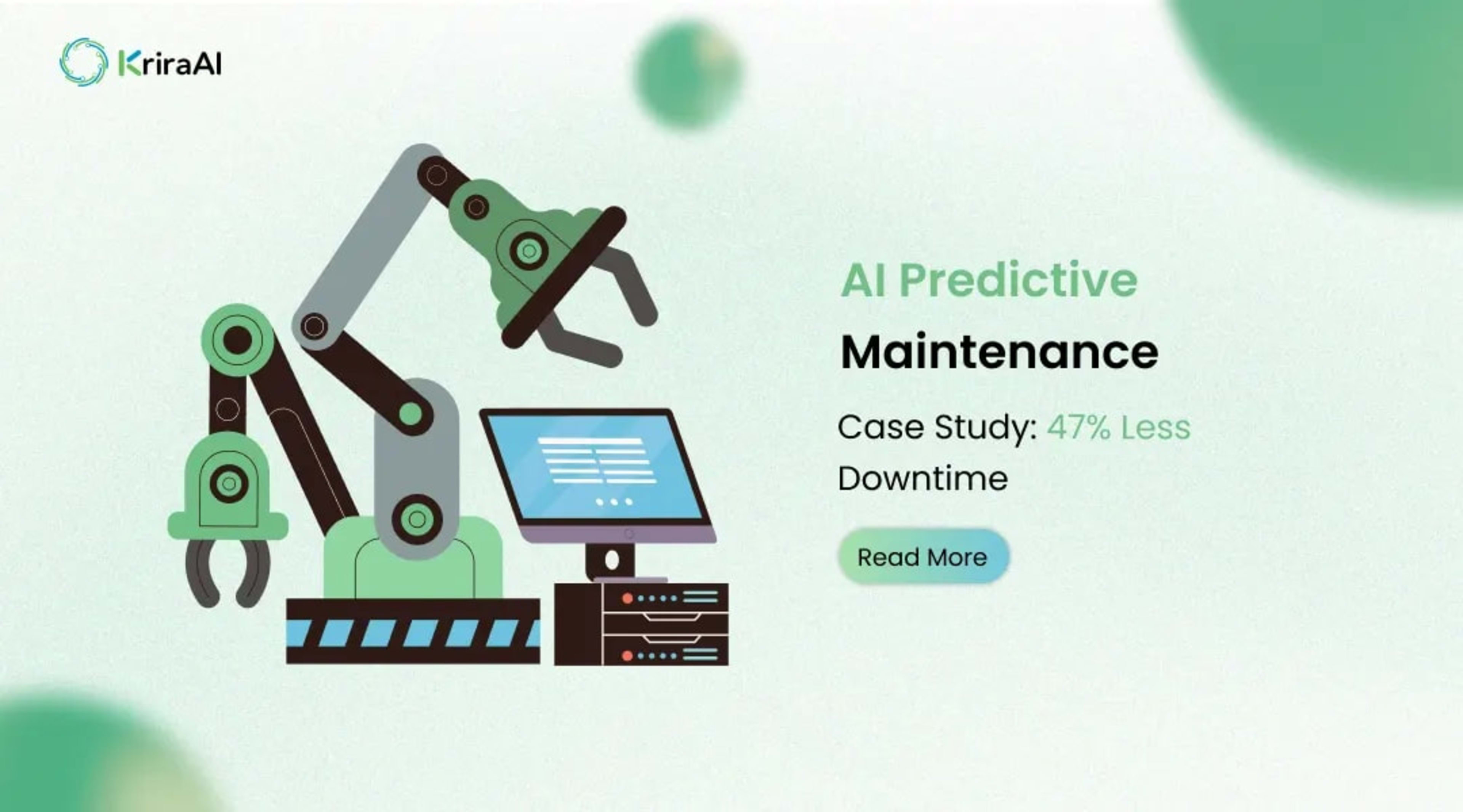 AI Predictive Maintenance Case Study: 47% Less Downtime