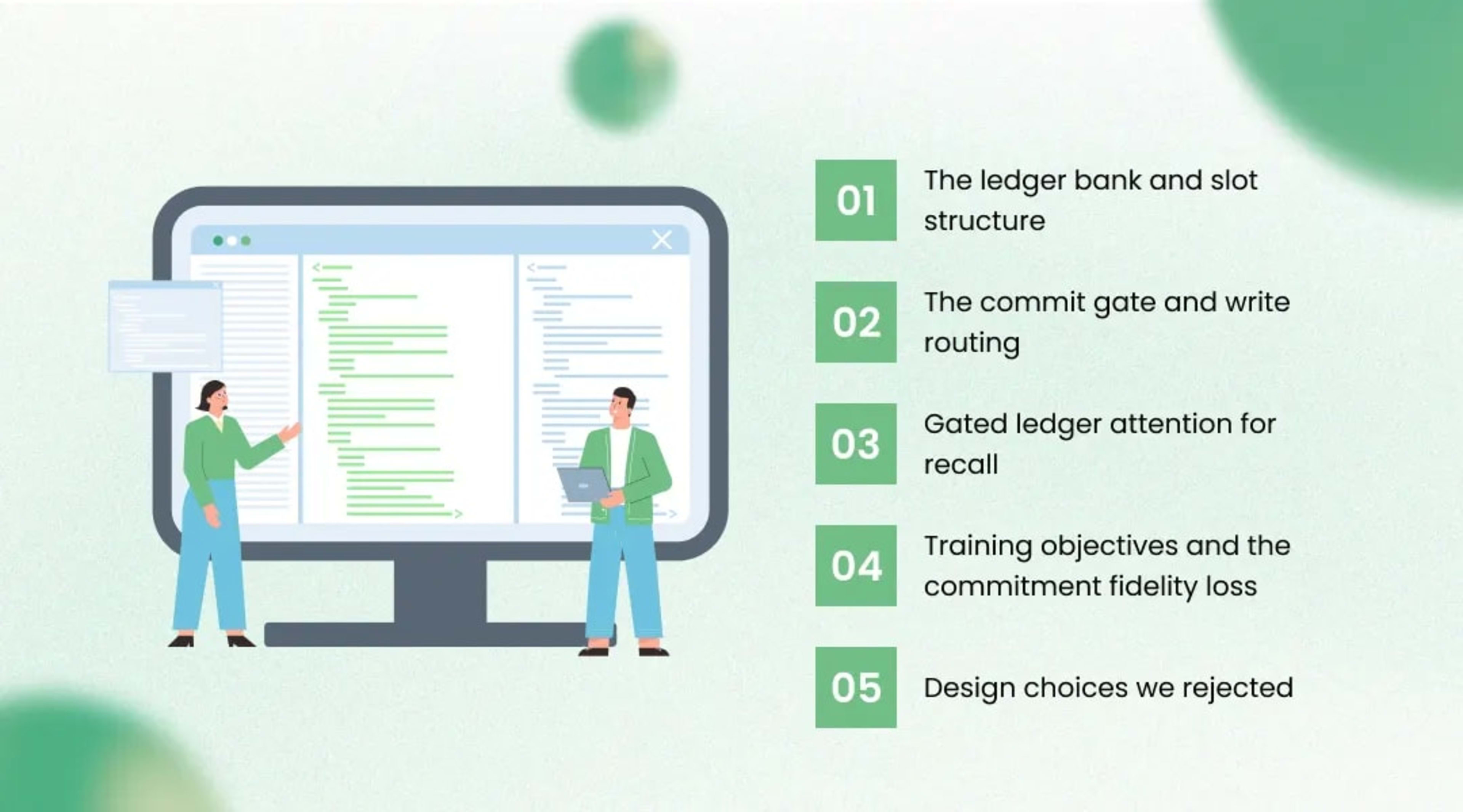 The Reasoning Ledger Architecture and Method