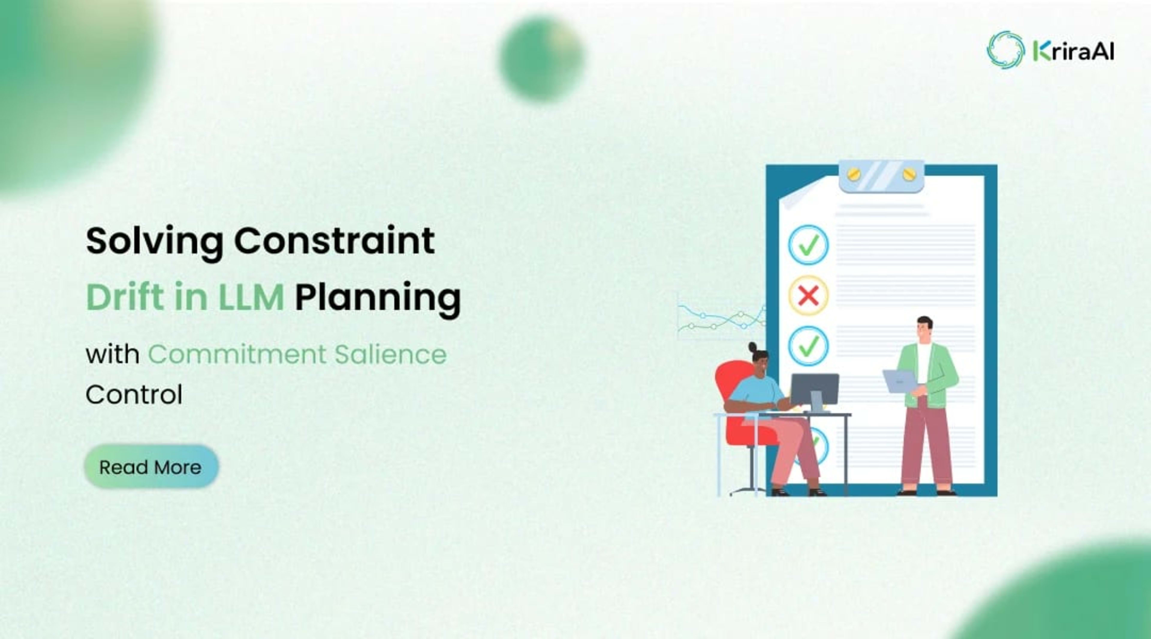 Solving Constraint Drift in LLM Planning with Commitment Salience Control