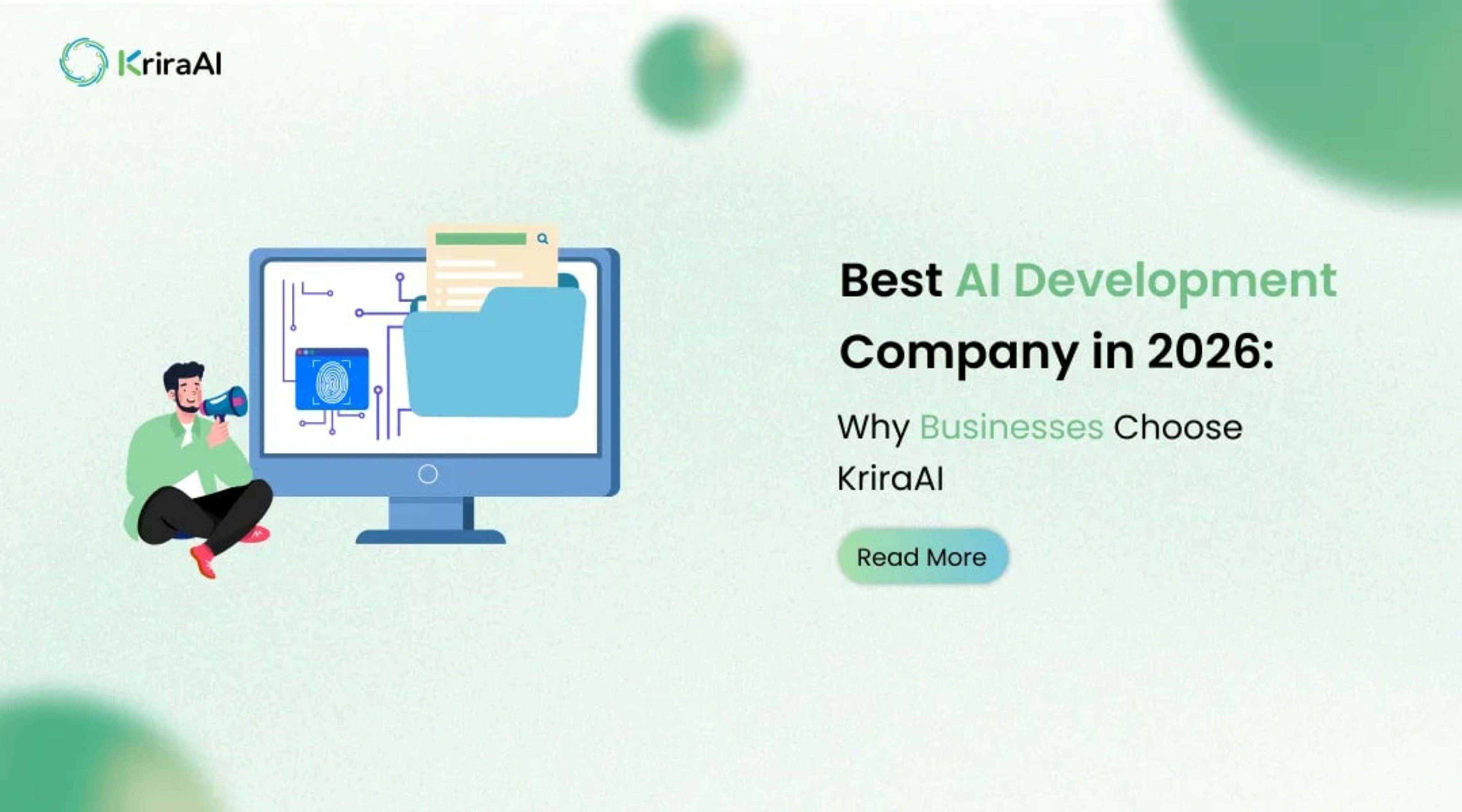 Best AI Development Company in 2026: Why Businesses Choose KriraAI