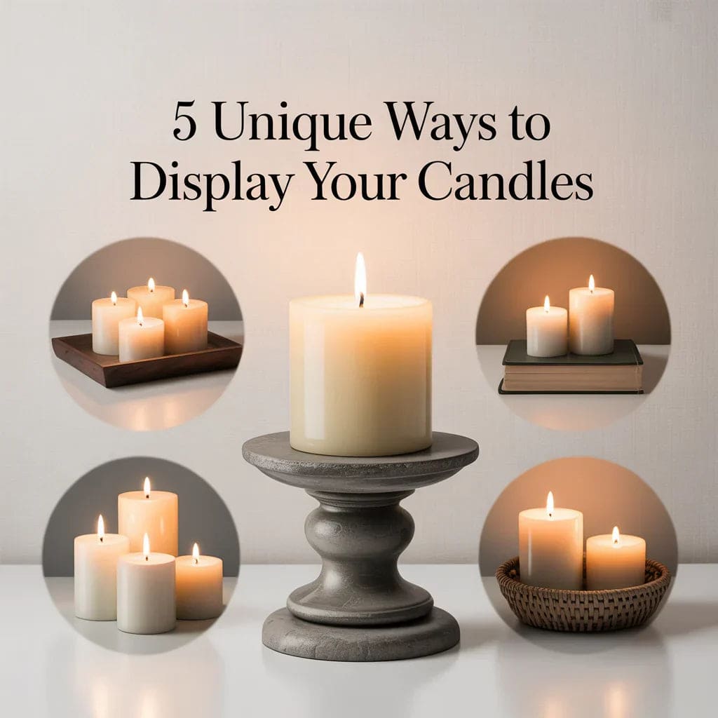 cluster lantern display patio winter