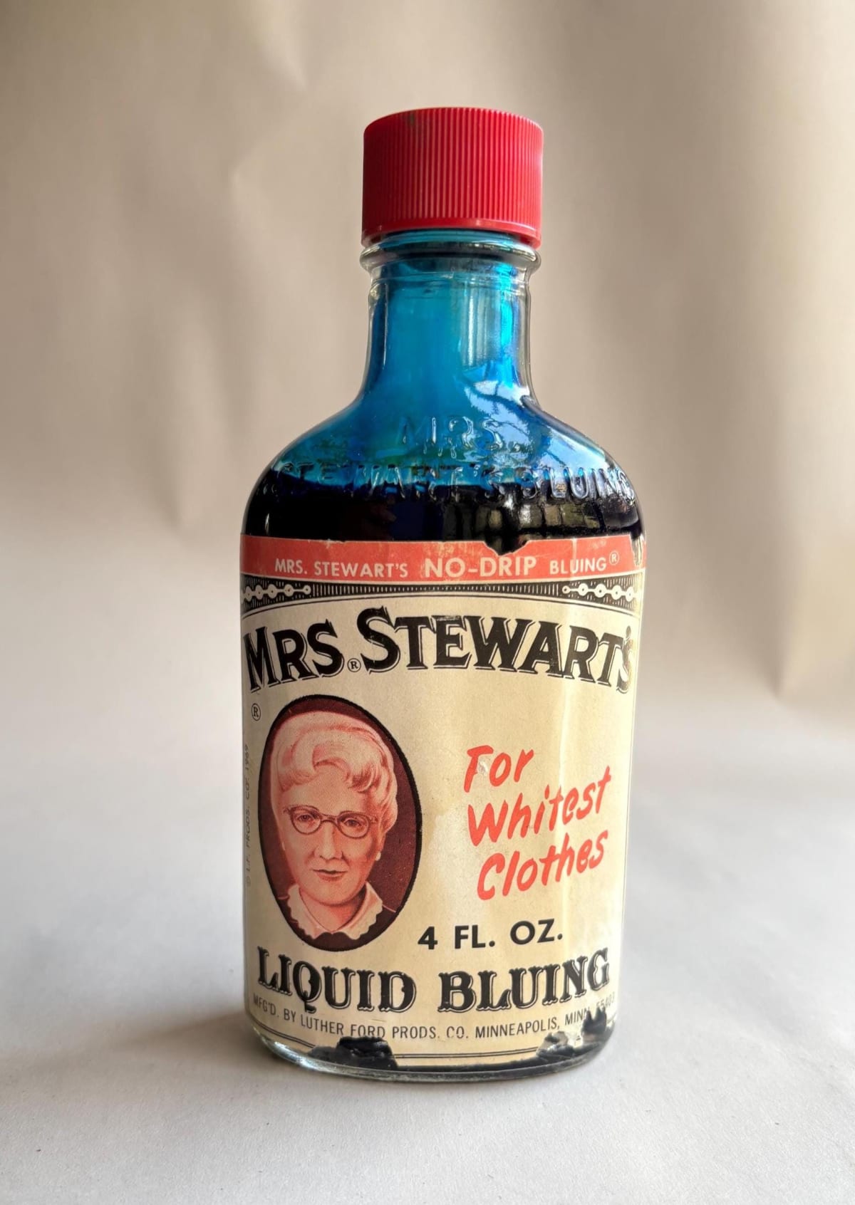 laundry bluing bottle