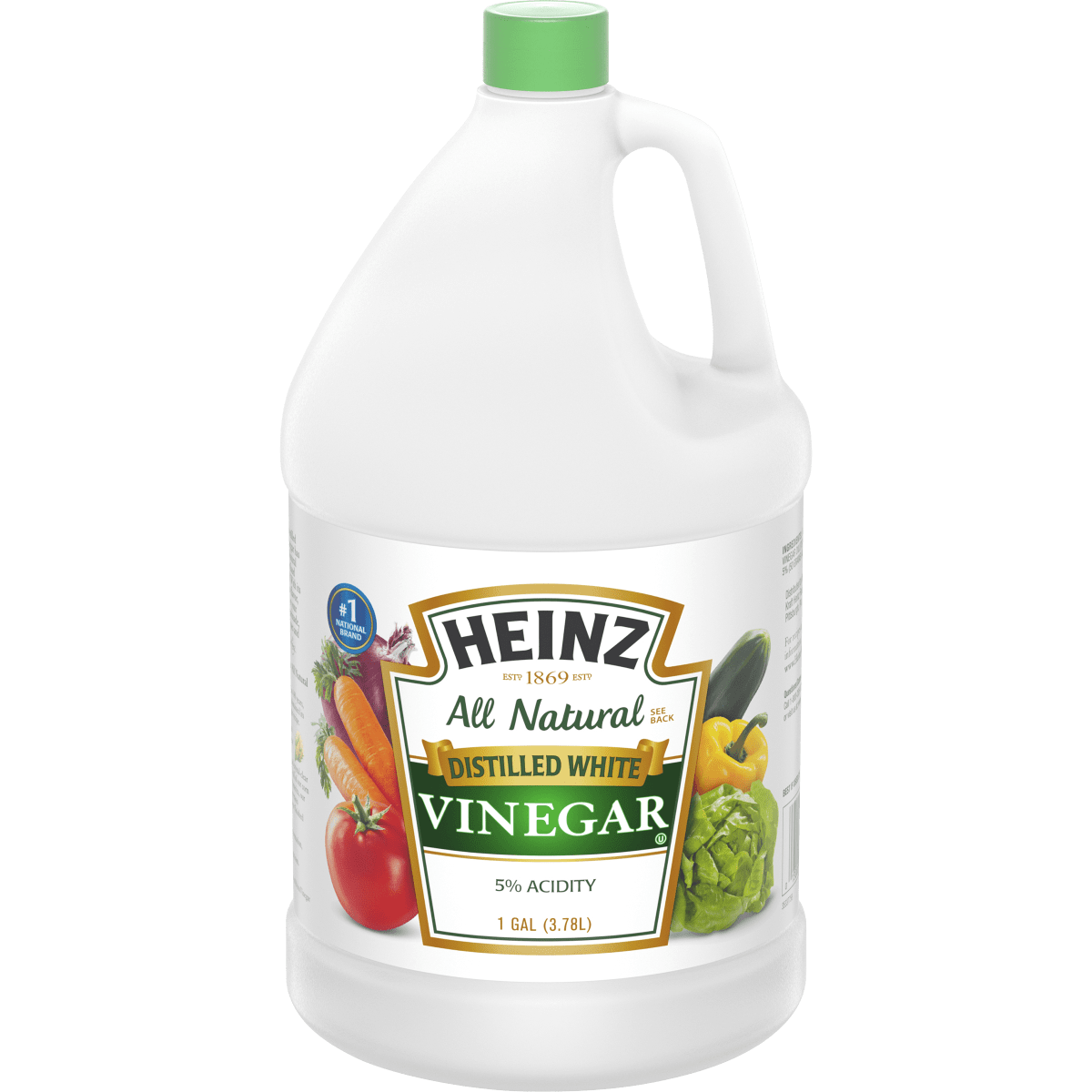 white vinegar jug