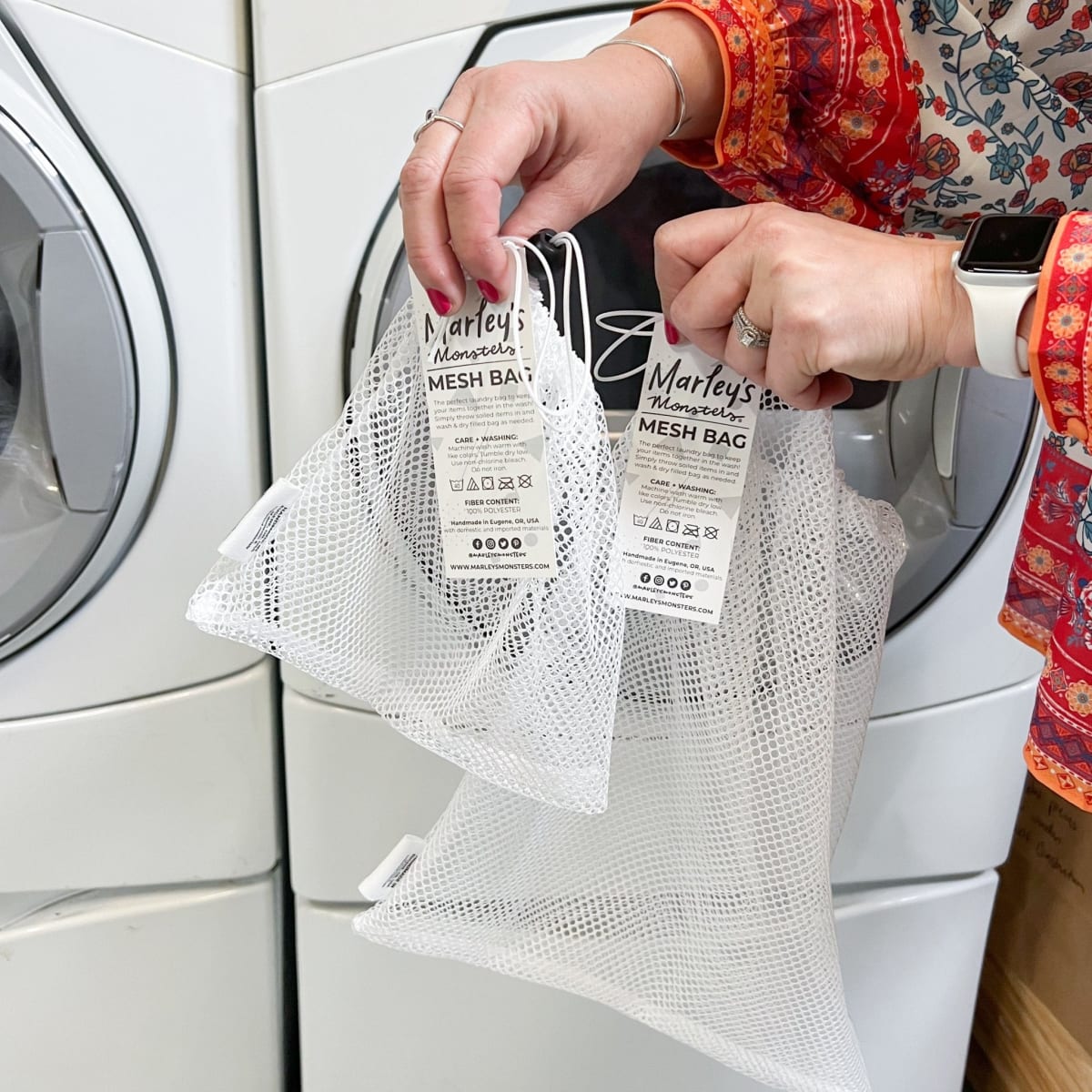 mesh laundry bag