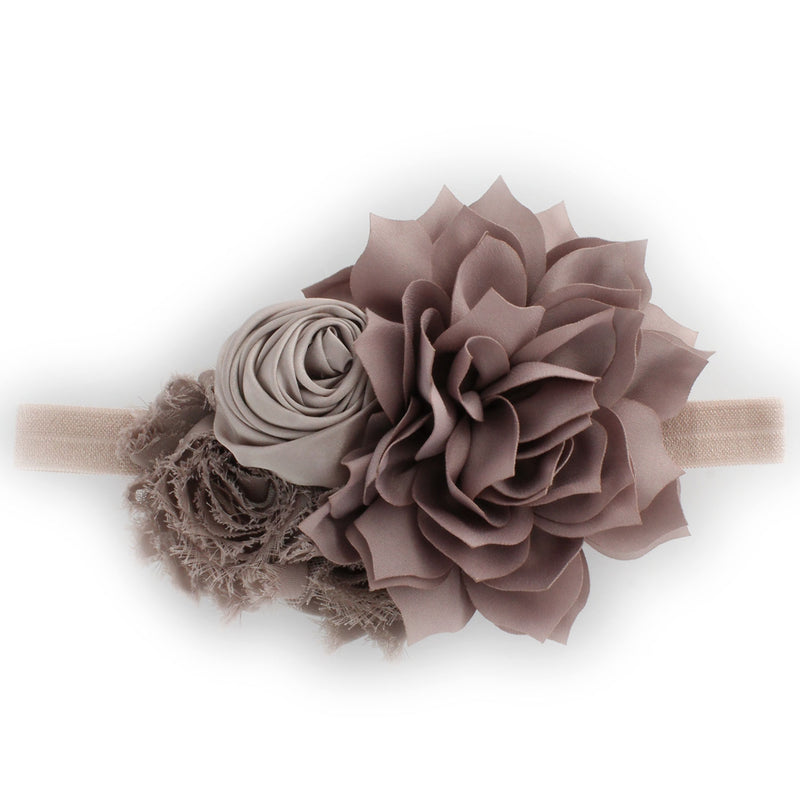 shabby chic fabric flower
