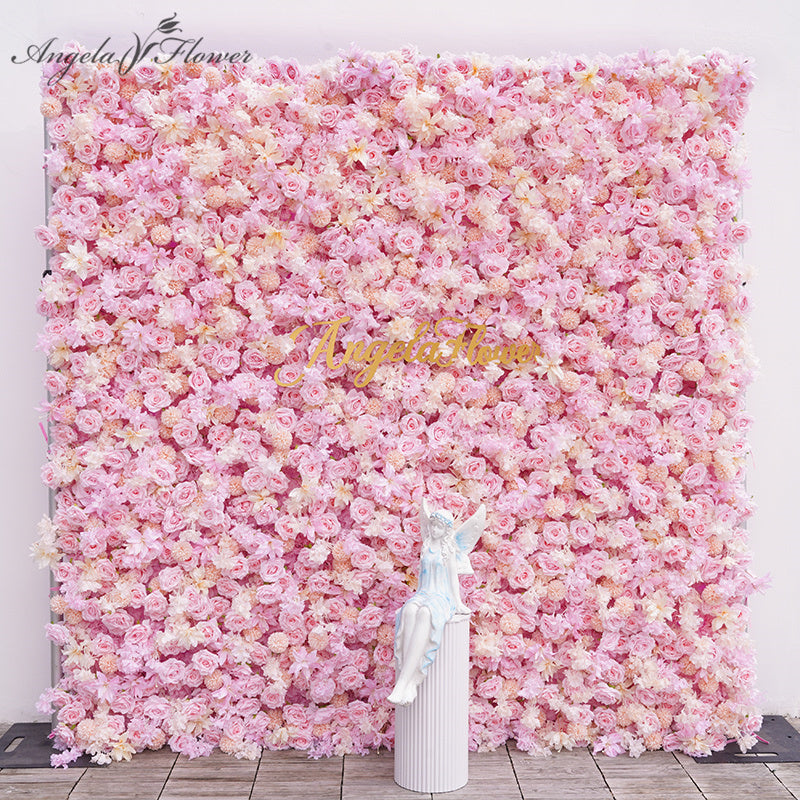 fabric peony hydrangea