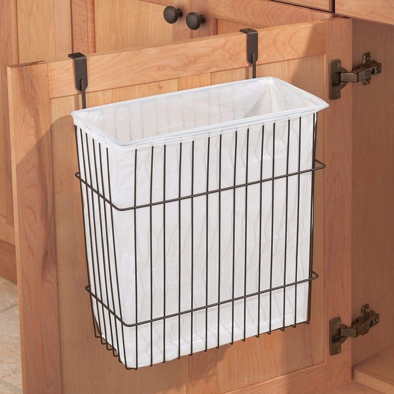 over cabinet door basket