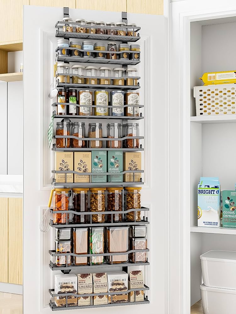 door pantry rack