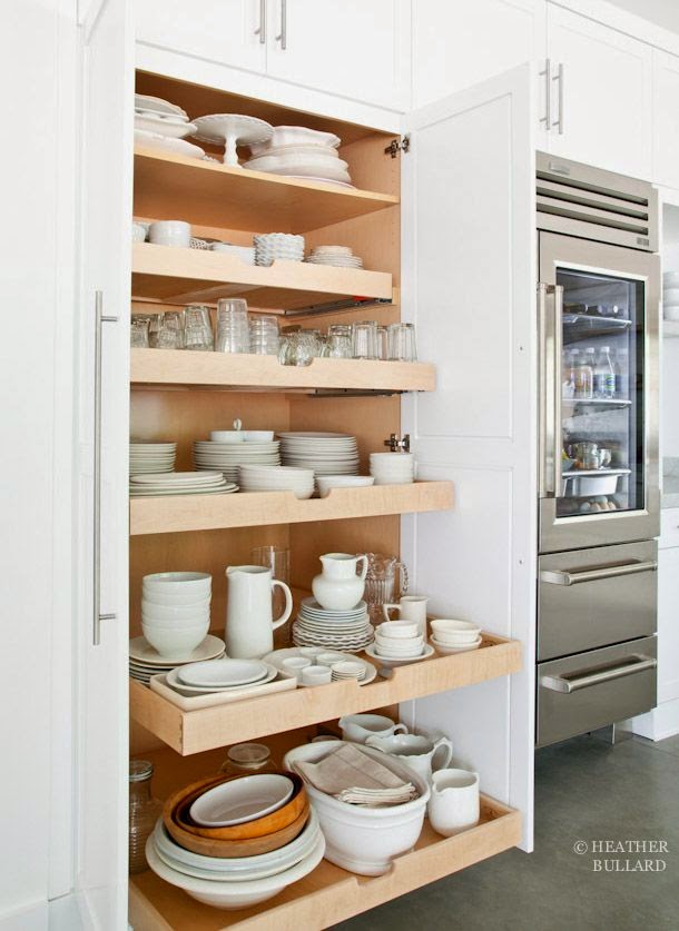 sliding pantry drawers