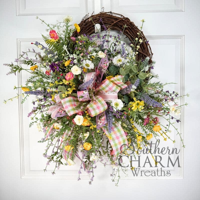wildflower wreath