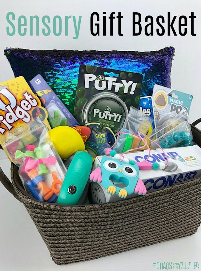 sensory play easter basket
