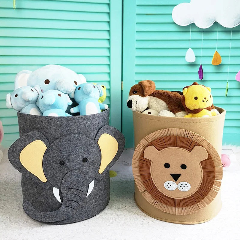 toddler animal toy basket