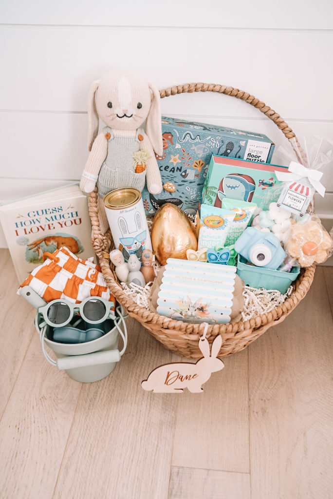 personalized toddler easter basket