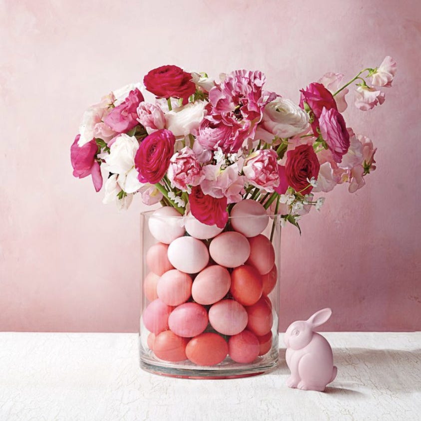 easter flower centerpiece