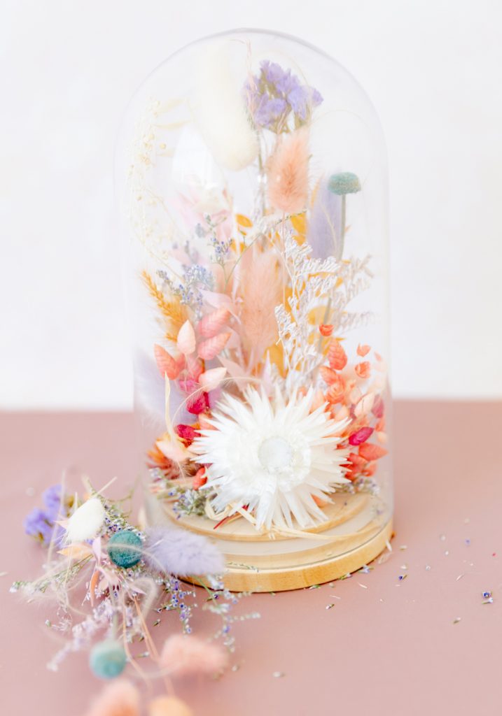 spring flower terrarium
