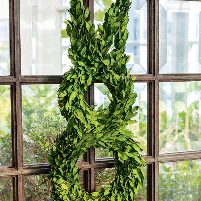 boxwood easter wreath