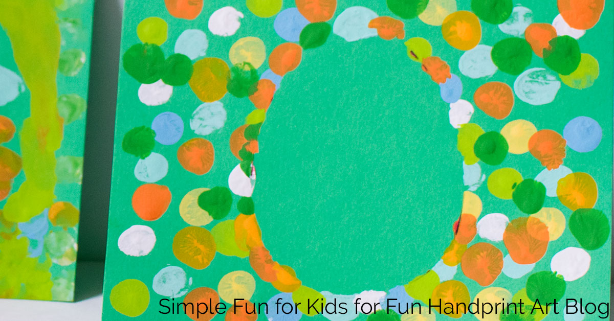 fingerprint easter card