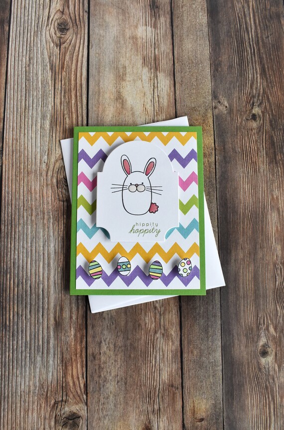 stamped easter card