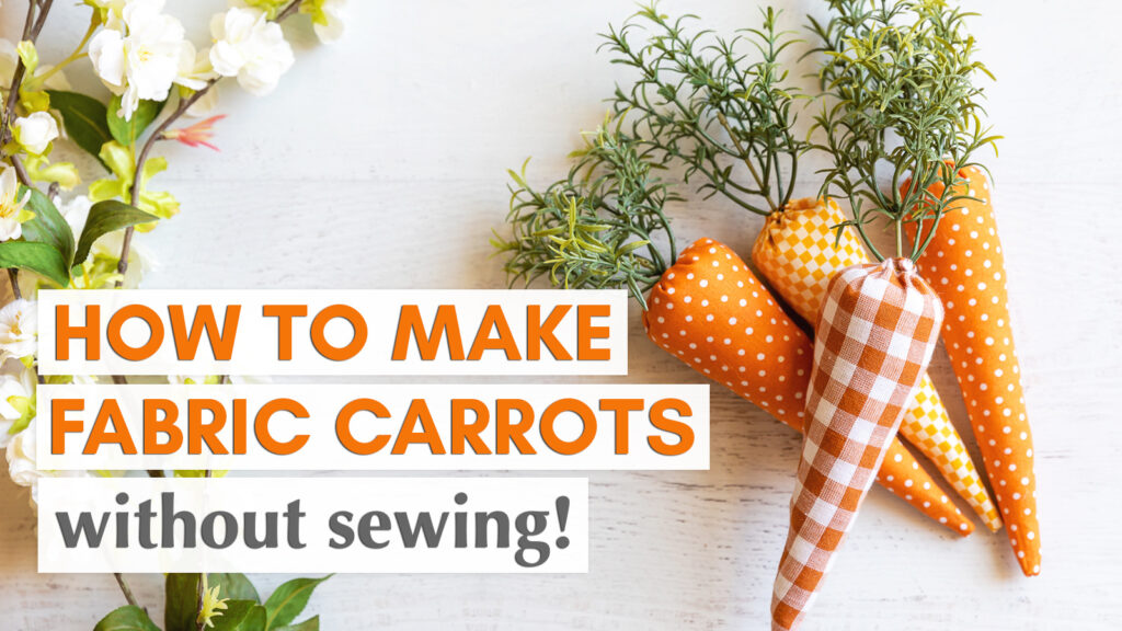 fabric carrots