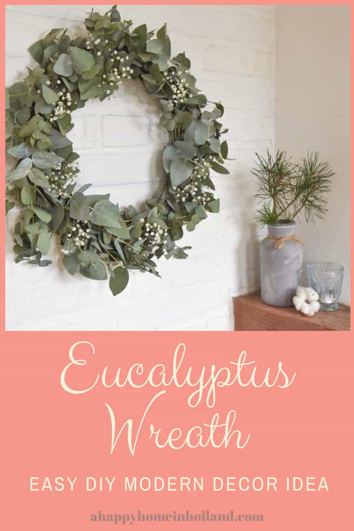 eucalyptus wreath modern