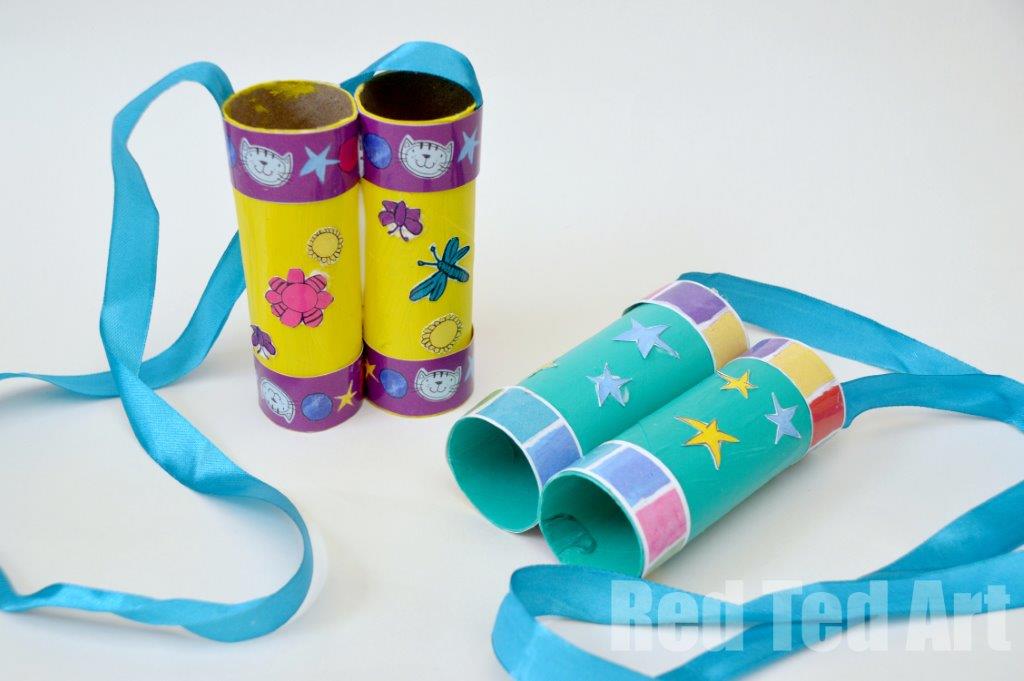 toilet paper roll binoculars