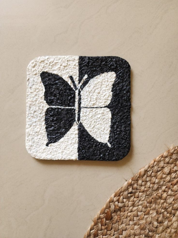 butterfly doormat DIY