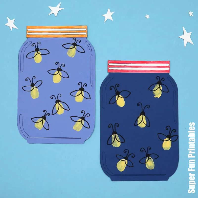 mason jar firefly craft