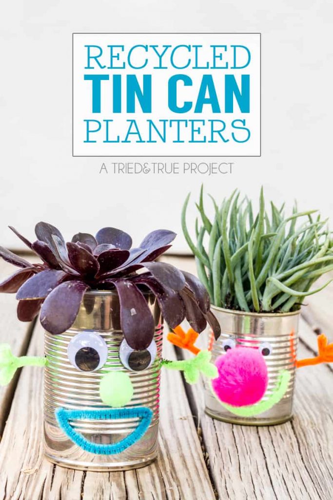 tin can planter craft