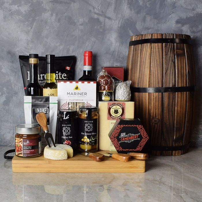 italian cooking gift basket