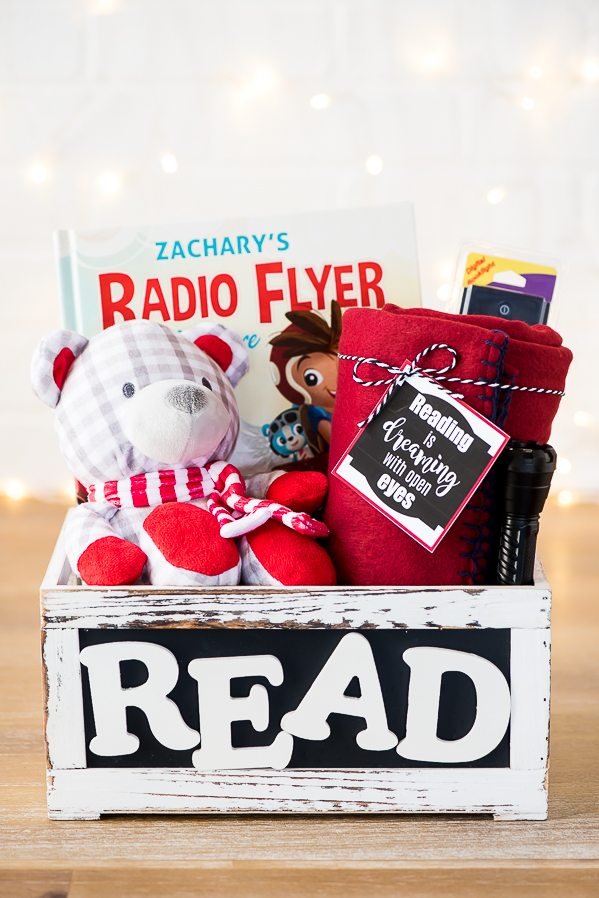 reading gift basket