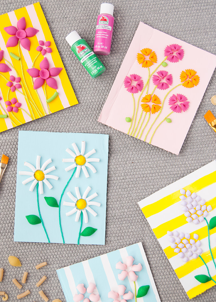 pasta flower card