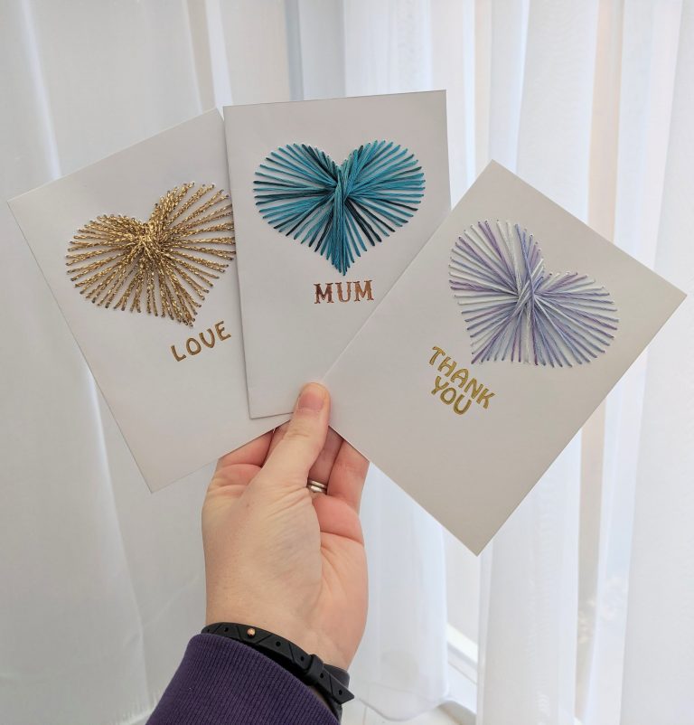 string art card