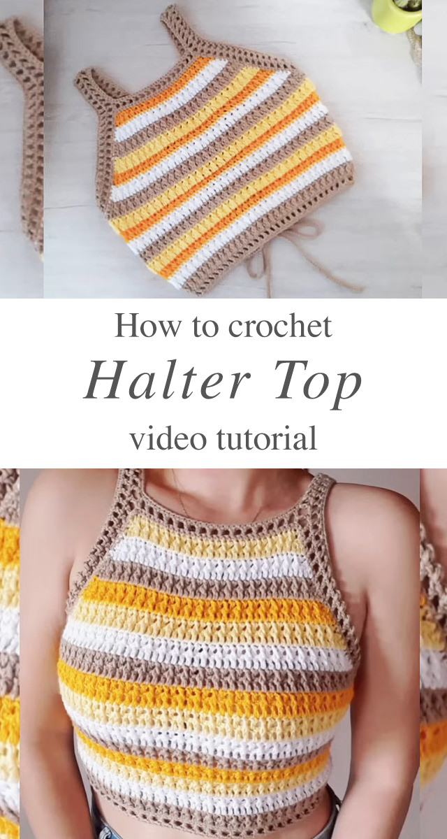 crochet halter top
