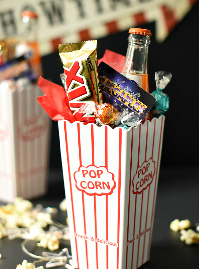 kids movie night gift basket