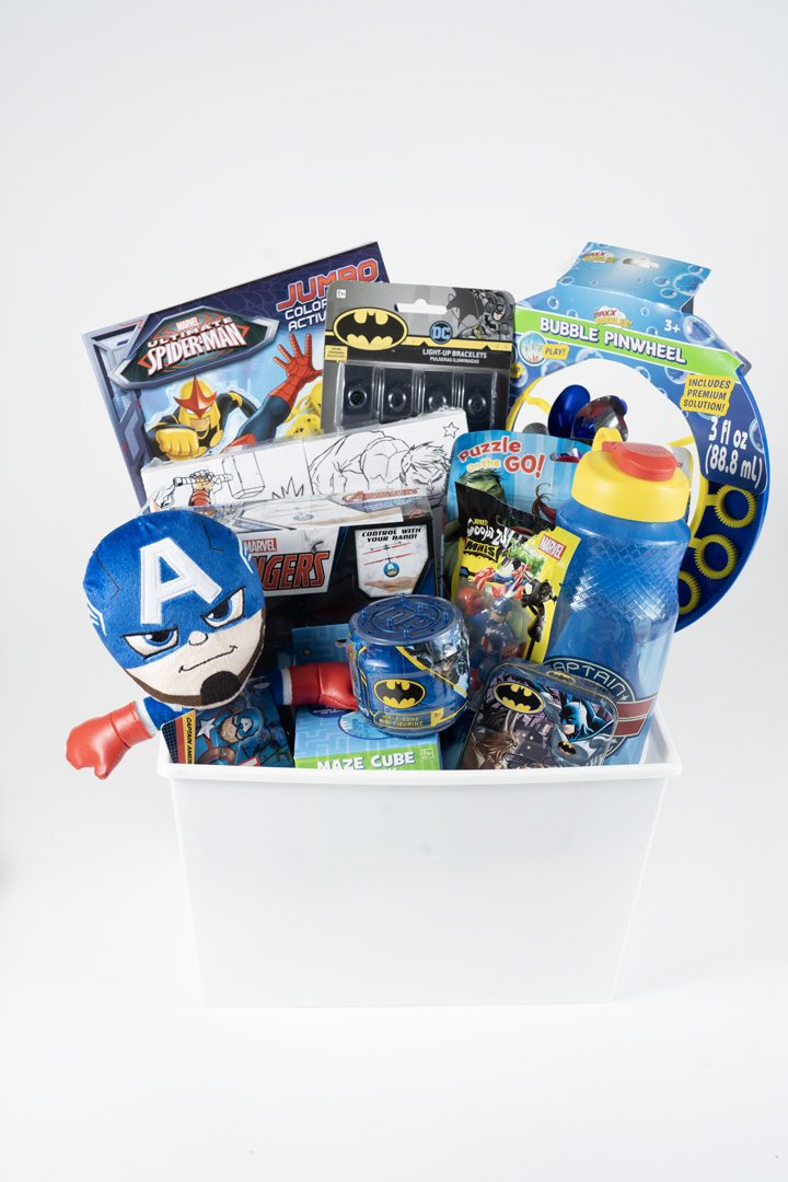 superhero gift basket