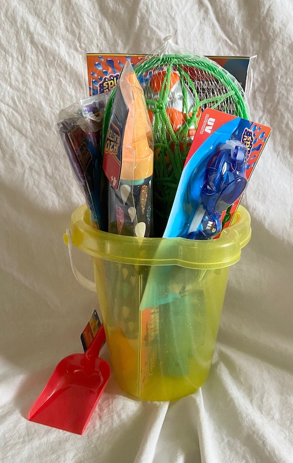 beach gift basket for kids